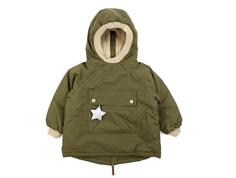 Mini A Ture capers green winter jacket Baby Wen